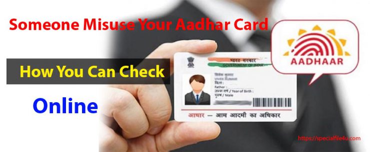 someone misuse my Aadhar card
