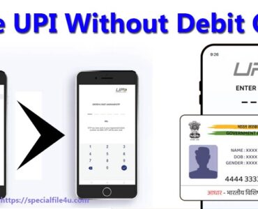 UPI without Debit Card
