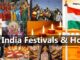 India Public Holidays