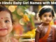 Unique Hindu Baby Girl Names